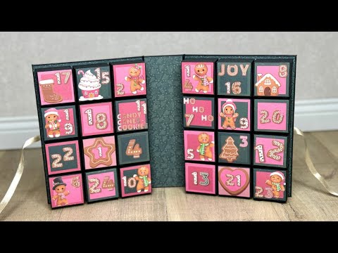 Mini Advent Calendar Book | Tutorial