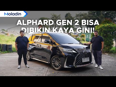 Mirip Banget! Ini Jadinya Kalau Toyota Alphard Tua Diubah Total Jadi Lexus LM! | Moladin