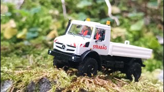RC 1/87 scale Unimog in Austria