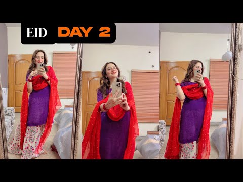 Eid Kay Din Moazzam Ko Mila Gift 🎁 || Eid Day 2 || Iman and Moazzam Vlog#424