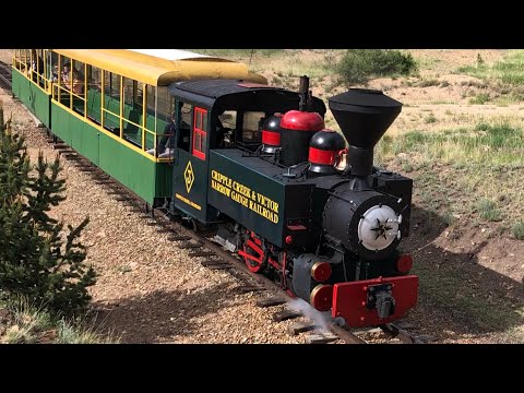 [4K] Cripple Creek & Victor Narrow Gauge Steam Train