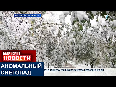 АНОМАЛЬНЫЙ СНЕГОПАД ПАРАЛИЗОВАЛ КОСТАНАЙ