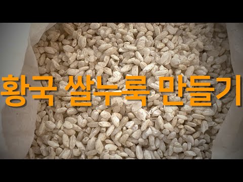 집에서 실패없이 황국쌀누룩 만들기 업그레이드 버전