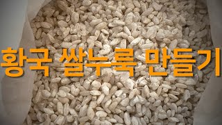 집에서 실패없이 황국쌀누룩 만들기 업그레이드 버전
