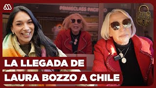 🗣️😈 ¡LAURA BOZZO en Chile! Así fue su llegada y entrevista EXCLUSIVA con Mega 🤫 #ElInternadoMega 🔥