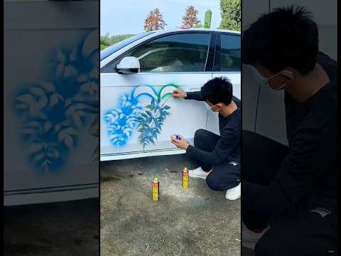 car painting 🎨 part two hundred ninty nine 299 #carpainter #ytshortsvideo