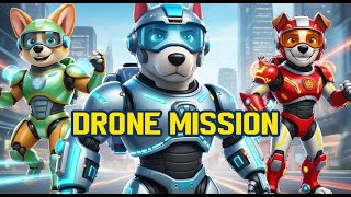 ROBO PATROL | Paw and Adventure — Drone Mission (Episode 2) | Robot Dogs Cartoon for Kids