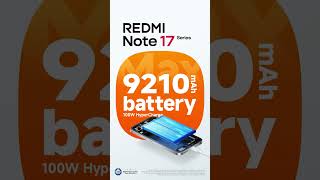 REDMI Note 17 Series | Batteria