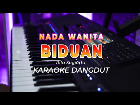 BIDUAN || KARAOKE  || RITA SUGIARTO || DANGDUT ORIGINAL || NADA WANITA – HQ AUDIO