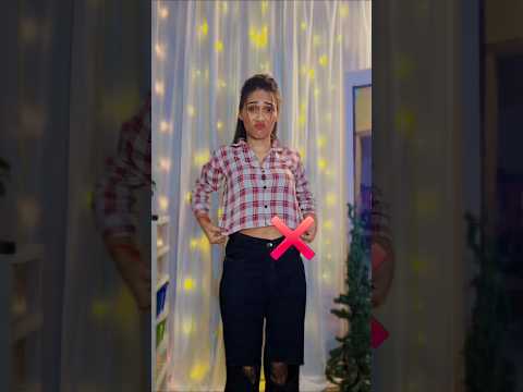 Crop Shirt Hack 😱 #hack #shorts #diy #fashion#shirt  #ashortaday #viralvideo #sonalimakeover