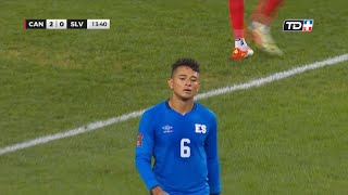 Narciso Orellana (El Salvador) vs Canada | Jornada 03 | Eliminatorias de Concacaf rumbo a Qatar 2022
