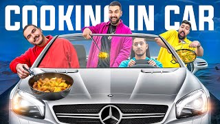 🍳 تو ماشین آشپزی کردیم...  ماشین سوخت! 😂💀🔥