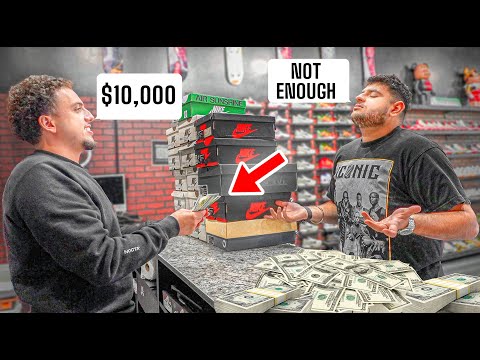 BILLIONAIRE SELLS RARE SNEAKERS!