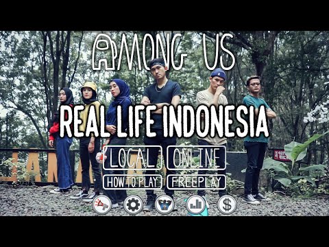 AMONG US REAL LIFE INDONESIA - PENJELAJAH HUTAN (FILM PENDEK HORROR)
