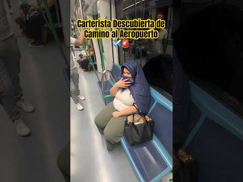Carterista Descubierta de Camino al Aeropuerto ✈️🚨