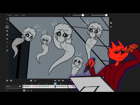 Animating and Talkin w/ Chat - Animation Livestream