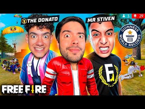 LOS MAS VETERANOS REGRESARON! MR STIVEN ANTRONIX Y DONATO en FREE FIRE!