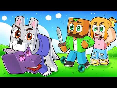 Me Hice Pasar por UN PERRO, después pasé Minecraft antes que MI AMIGO!