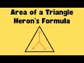 Understanding Hon's Formula for Triangle Area