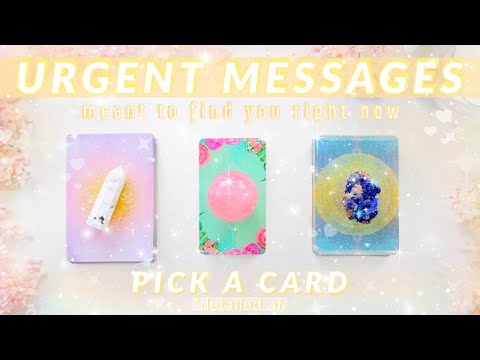 ⚠️(Do Not Miss)👉URGENT + IMPORTANT Messages meant 2 find You NOW🔥🍀🏡✨tarot reading✨🔮🧚‍♂️Pick-A-Card✨