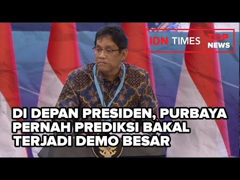 Wow ! Di Depan Prabowo, Ternyata Purbaya Sebelum Jadi Menkeu Pernah Prediksi Terjadi Demo Besar