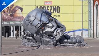 ASÍ SE HIZO la CABEZA DE CENTINELA GIGANTE de Marvel: Lobezno | PlayStation España