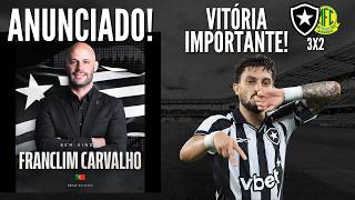 🚨🚨 BOTAFOGO ANUNCIA NOVO TÉCNICO PARA TEMPORADA 2026! | PÓS-JOGO: BOTAFOGO 3x2 MIRASSOL