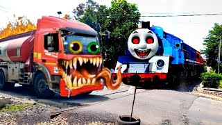 Kereta Api Tut Tut Tut dan Truk Pasir, Truk Truk Joget Lucu