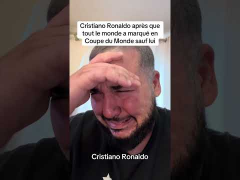Cristiano Ronaldo après que tout le monde a marqué en Coupe du Monde sauf lui