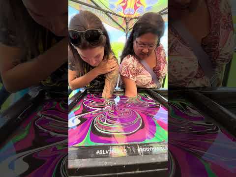 Body Marbling Paint Dip 58 by Black Light Visuals
