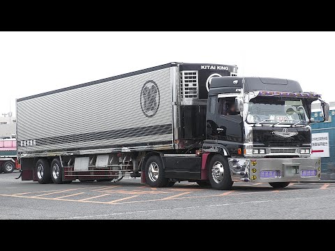 【退場 】超絶カスタムトレーラー続々🚛　日本特装車輛チャリティ 2025