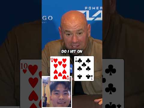 Dana White’s CRAZY $250,000 BLACKJACK TOURNAMENT STORY #shorts #ufc #danawhite #blackjack