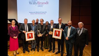 Willy Brandt-prisutdeling 2024 i Berlin