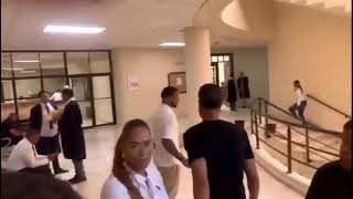 Wander Franco y su madre salen molestos hoy Parecían intentar agredir a alguien.#dios #wanderfranco 