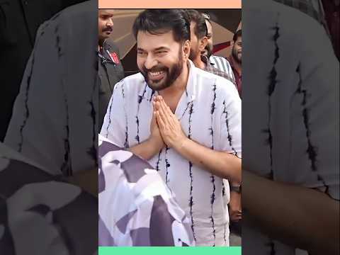 സുരേഷ് ഗോപിയെ തൊഴുത് മമ്മൂട്ടി