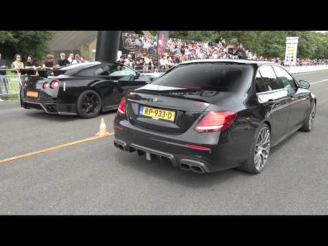 Mercedes-AMG BRABUS 700 vs Nissan GT-R R35 Nismo vs Audi RS3 Sedan Stage 4