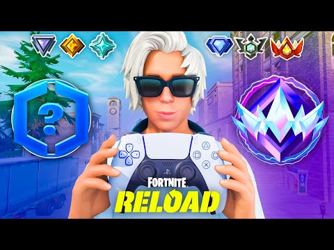 Unranked to Unreal Controller Reload Speedrun (Fortnite Ranked)