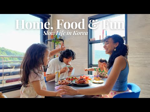 Slow Summer Days in Korea 🌿 Homemade Food, IKEA Haul & Rooftop Moments
