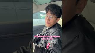 When a friend first drives my Tesla! #car #driving #tips