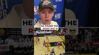 Welcome to OKC, Bennett Stirtz #nba #okcthunder #hawkeye