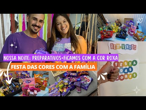 FESTA DAS CORES  COM A FAMÍLIA + ORGANIZAÇÃO E DECORAÇÃO ❤️💜🤎🩷🧡🤍💚💛🖤