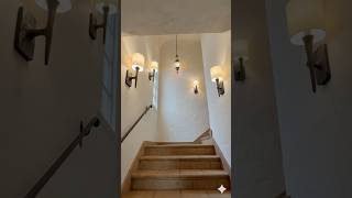 Which Sconces in this Stairwell?! 💡 #googlepartner