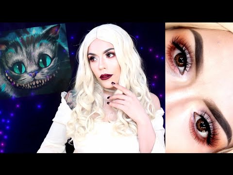 White Queen "Reina Blanca" Alice In Wonderland Halloween Tutorial