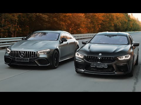 BMW M8 GC vs Mercedes-AMG GT63s. Дзюдоисты-тяжеловесы