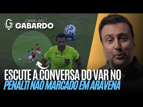 Saiu o áudio do VAR do Gre-Nal; o que os árbitros conversaram sobre o pênalti não marcado em Aravena
