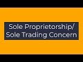 Understanding Sole Trading Concerns