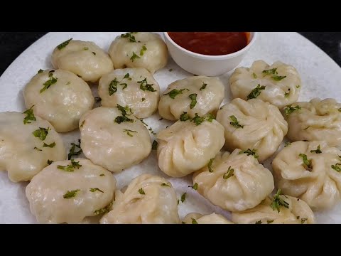 मोमोज बनाने की विधि। Nepali Veg Momos Recipe in Hindi । वेज मोमो रेसिपी । #bkkohliskitchen #vegmomos