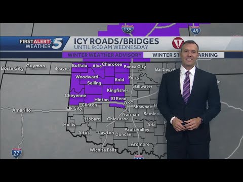 Wednesday Feb. 5, 2025 FORECAST:  Icy roads for some this morning