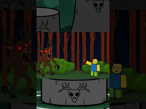 Noob and all kids #robloxanimation #99nightintheforest #roblox