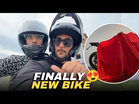 Finally new Bike leli?😍🏍️ surprise 🎁